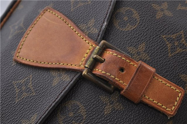 Auth LOUIS VUITTON Monogram Jeune Fille GM Shoulder Cross Bag M51225 LV 6777C