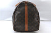 Authentic Louis Vuitton Monogram Keepall Bandouliere 60 M41412 Boston Bag 6777E