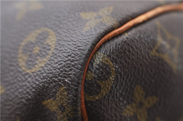 Authentic Louis Vuitton Monogram Keepall Bandouliere 60 M41412 Boston Bag 6777E