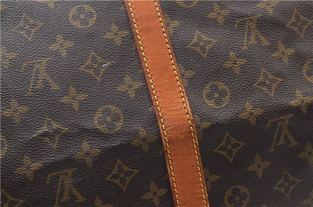 Authentic Louis Vuitton Monogram Keepall Bandouliere 60 M41412 Boston Bag 6777E