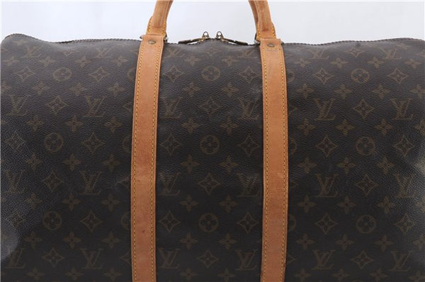 Authentic LOUIS VUITTON Monogram Keepall 50 Boston Bag M41426 LV 6778C