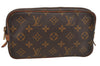 Auth Louis Vuitton Monogram Marly Bandouliere Shoulder Bag M51828 Junk 6778I