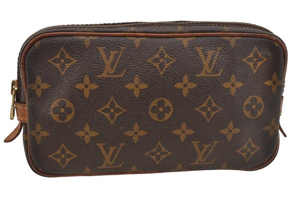 Auth Louis Vuitton Monogram Marly Bandouliere Shoulder Bag M51828 Junk 6778I