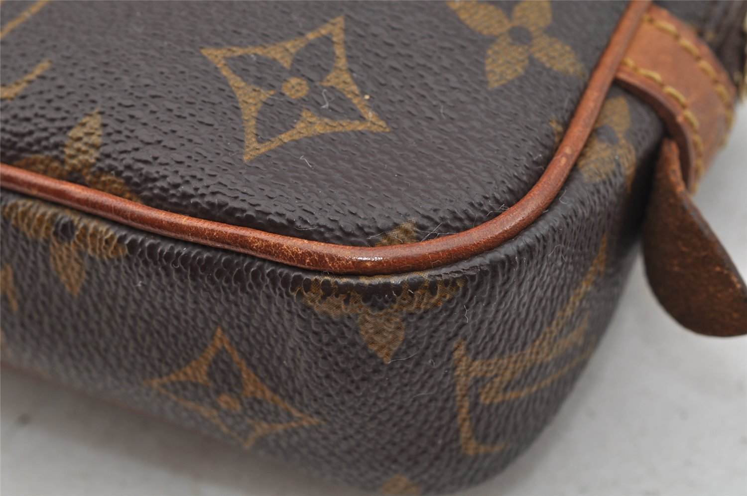 Auth Louis Vuitton Monogram Marly Bandouliere Shoulder Bag M51828 Junk 6778I