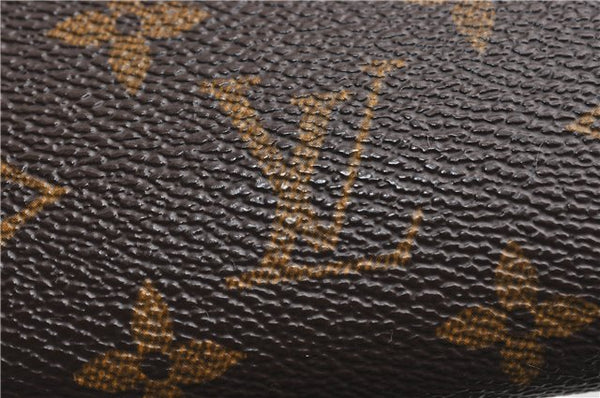 Authentic Louis Vuitton Monogram Pochette Twin GM Shoulder Bag M51852 LV 6780E