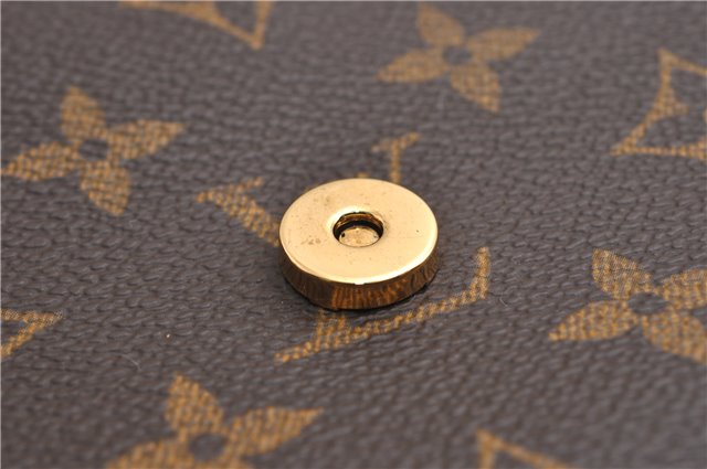 Authentic Louis Vuitton Monogram Pochette Twin GM Shoulder Bag M51852 LV 6780E