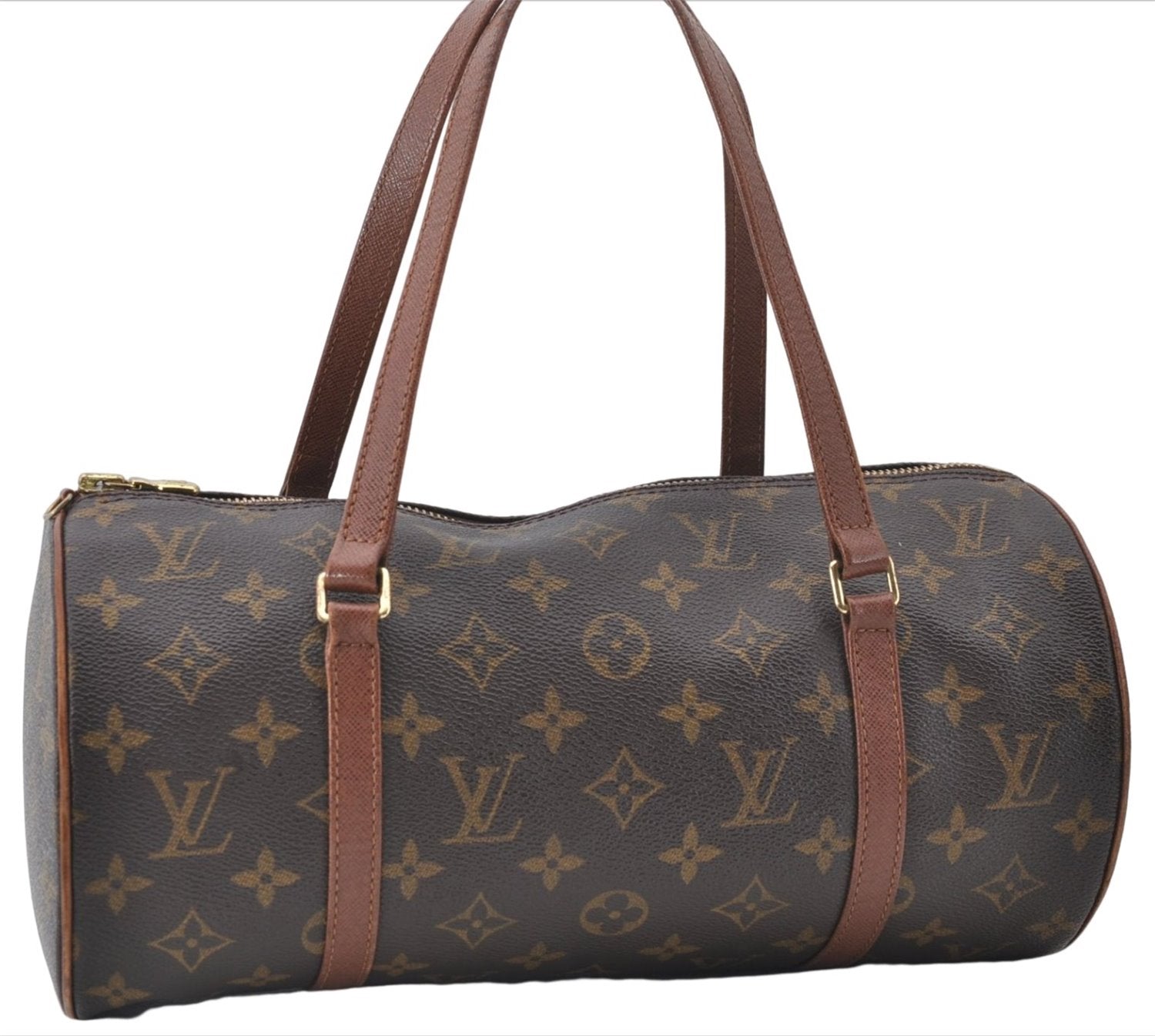 Authentic Louis Vuitton Monogram Papillon 30 Hand Bag Old Model LV 6781E