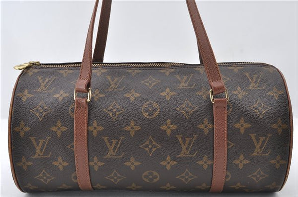 Authentic Louis Vuitton Monogram Papillon 30 Hand Bag Old Model LV 6781E