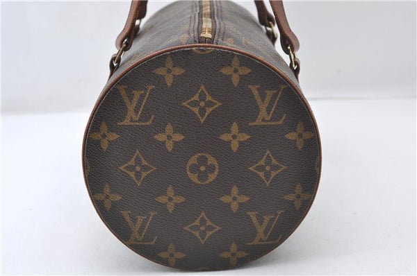 Authentic Louis Vuitton Monogram Papillon 30 Hand Bag Old Model LV 6781E