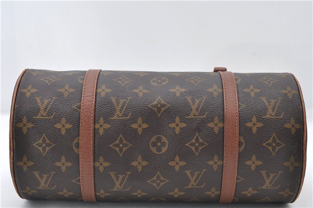 Authentic Louis Vuitton Monogram Papillon 30 Hand Bag Old Model LV 6781E