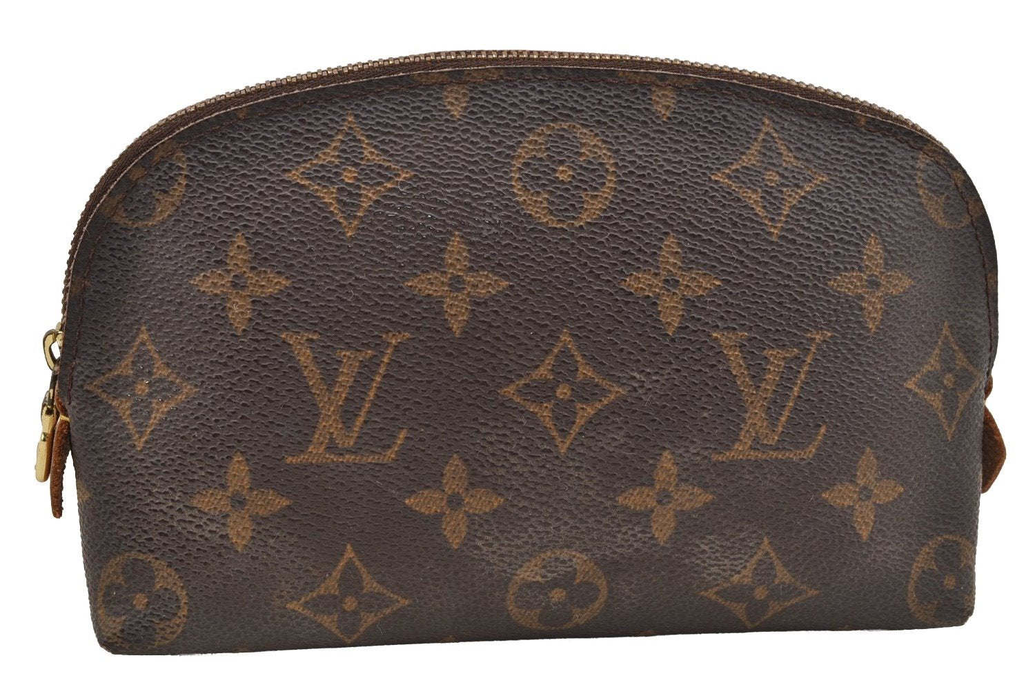 Authentic Louis Vuitton Monogram Pochette Cosmetic Pouch M47515 LV 6781I