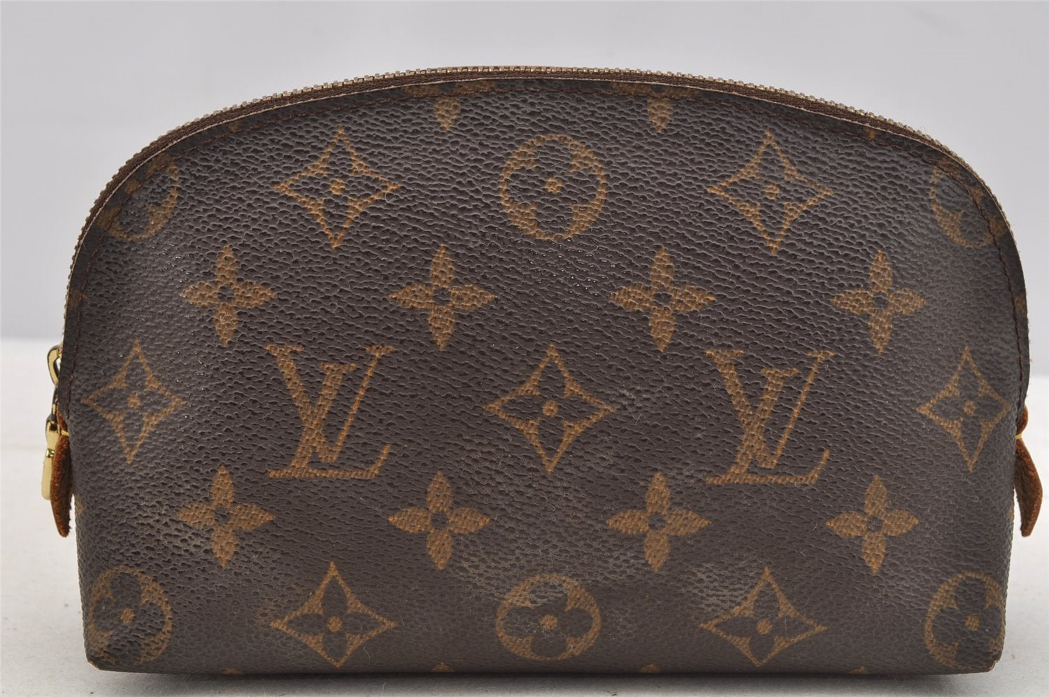 Authentic Louis Vuitton Monogram Pochette Cosmetic Pouch M47515 LV 6781I