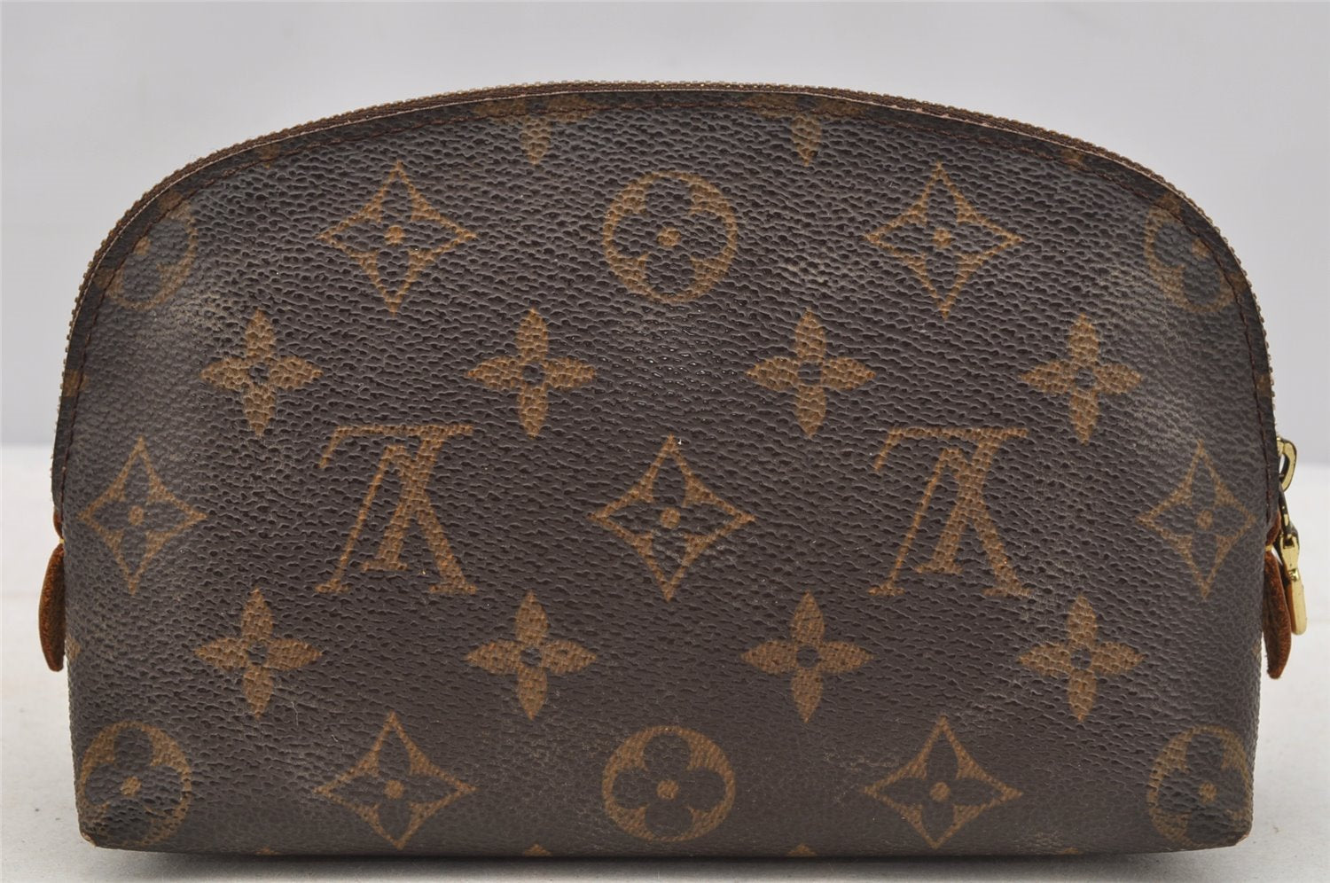 Authentic Louis Vuitton Monogram Pochette Cosmetic Pouch M47515 LV 6781I