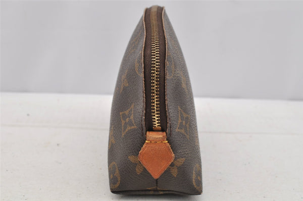 Authentic Louis Vuitton Monogram Pochette Cosmetic Pouch M47515 LV 6781I