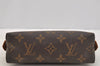 Authentic Louis Vuitton Monogram Pochette Cosmetic Pouch M47515 LV 6781I