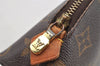 Authentic Louis Vuitton Monogram Pochette Cosmetic Pouch M47515 LV 6781I