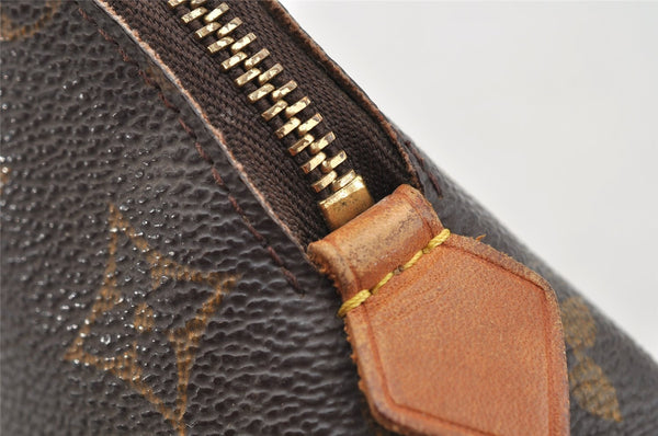 Authentic Louis Vuitton Monogram Pochette Cosmetic Pouch M47515 LV 6781I