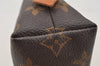 Authentic Louis Vuitton Monogram Pochette Cosmetic Pouch M47515 LV 6781I