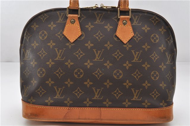 Authentic Louis Vuitton Monogram Alma Hand Bag Purse M51130 LV 6782E