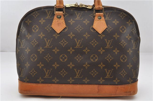 Authentic Louis Vuitton Monogram Alma Hand Bag Purse M51130 LV 6782E