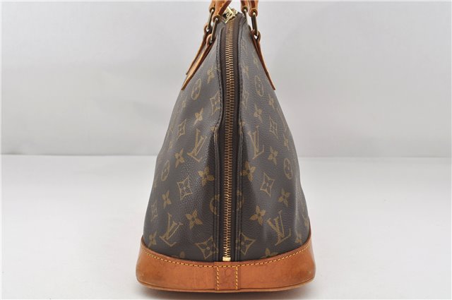 Authentic Louis Vuitton Monogram Alma Hand Bag Purse M51130 LV 6782E