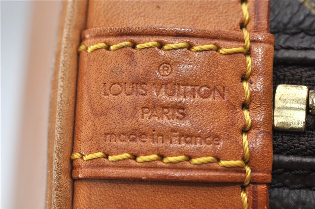 Authentic Louis Vuitton Monogram Alma Hand Bag Purse M51130 LV 6782E