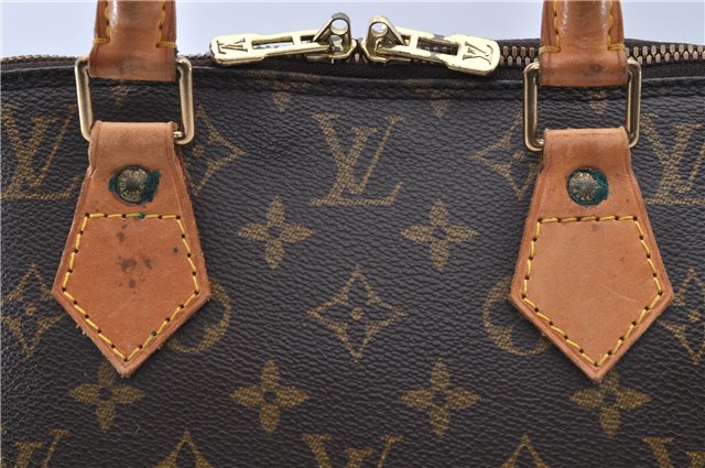 Authentic Louis Vuitton Monogram Alma Hand Bag Purse M51130 LV 6782E