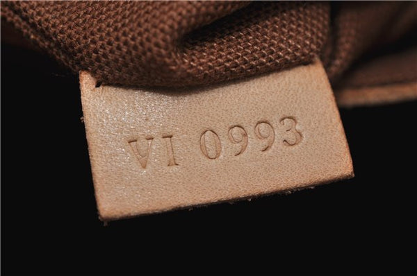 Authentic Louis Vuitton Monogram Alma Hand Bag Purse M51130 LV 6782E