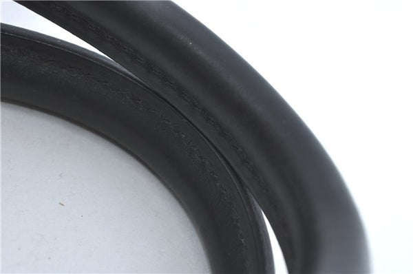 Authentic Louis Vuitton Epi Alma PM Hand Bag Black M40302 LV 6783C