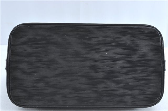 Authentic Louis Vuitton Epi Alma PM Hand Bag Black M40302 LV 6783C