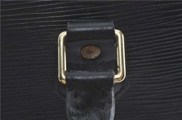 Authentic Louis Vuitton Epi Alma PM Hand Bag Black M40302 LV 6783C