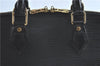 Authentic Louis Vuitton Epi Alma PM Hand Bag Black M40302 LV 6783C