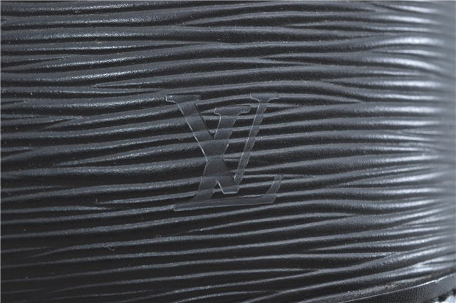 Authentic Louis Vuitton Epi Alma PM Hand Bag Black M40302 LV 6783C