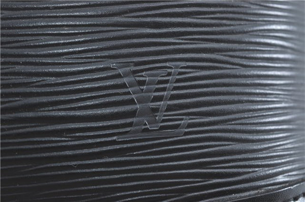 Authentic Louis Vuitton Epi Alma PM Hand Bag Black M40302 LV 6783C
