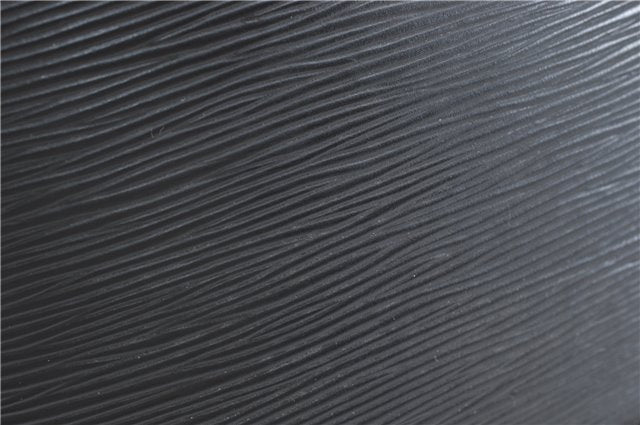 Authentic Louis Vuitton Epi Alma PM Hand Bag Black M40302 LV 6783C