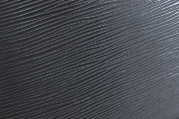 Authentic Louis Vuitton Epi Alma PM Hand Bag Black M40302 LV 6783C