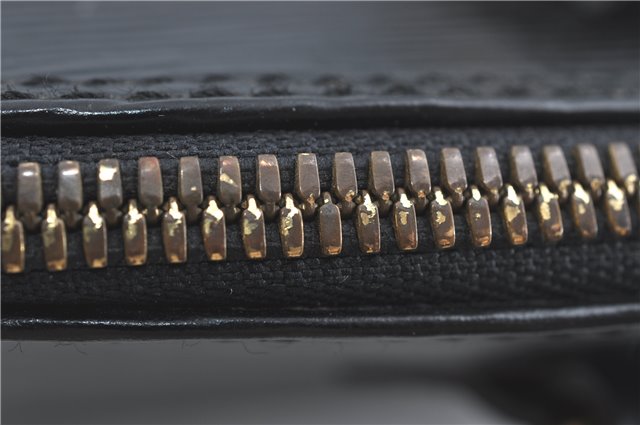 Authentic Louis Vuitton Epi Alma PM Hand Bag Black M40302 LV 6783C