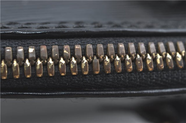 Authentic Louis Vuitton Epi Alma PM Hand Bag Black M40302 LV 6783C