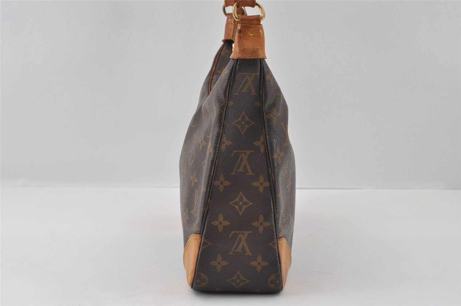 Authentic Louis Vuitton Monogram Boulogne 30 Shoulder Cross Bag M52165 LV 6783I