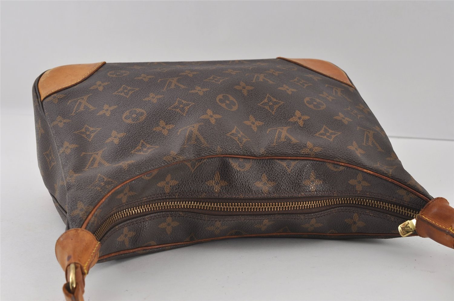 Authentic Louis Vuitton Monogram Boulogne 30 Shoulder Cross Bag M52165 LV 6783I