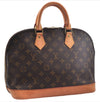 Authentic Louis Vuitton Monogram Alma Hand Bag Purse M51130 LV 6784E