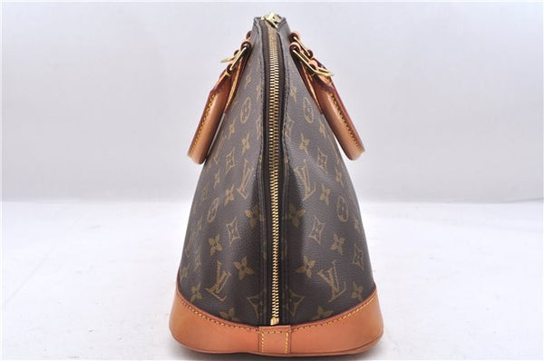 Authentic Louis Vuitton Monogram Alma Hand Bag Purse M51130 LV 6784E