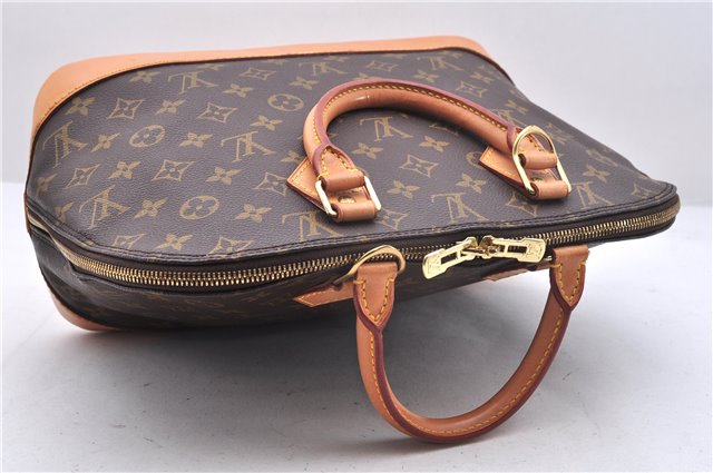 Authentic Louis Vuitton Monogram Alma Hand Bag Purse M51130 LV 6784E