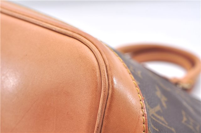 Authentic Louis Vuitton Monogram Alma Hand Bag Purse M51130 LV 6784E