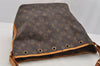 Authentic Louis Vuitton Monogram Petit Noe M42226 Shoulder Drawstring Bag 6784I