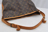Authentic Louis Vuitton Monogram Petit Noe M42226 Shoulder Drawstring Bag 6784I