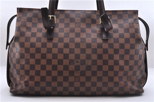Authentic Louis Vuitton Damier Chelsea Shoulder Tote Bag N51119 LV 6785E