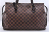 Authentic Louis Vuitton Damier Chelsea Shoulder Tote Bag N51119 LV 6785E