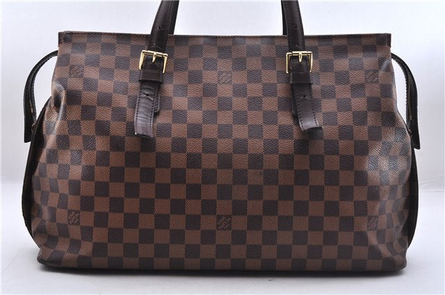 Authentic Louis Vuitton Damier Chelsea Shoulder Tote Bag N51119 LV 6785E