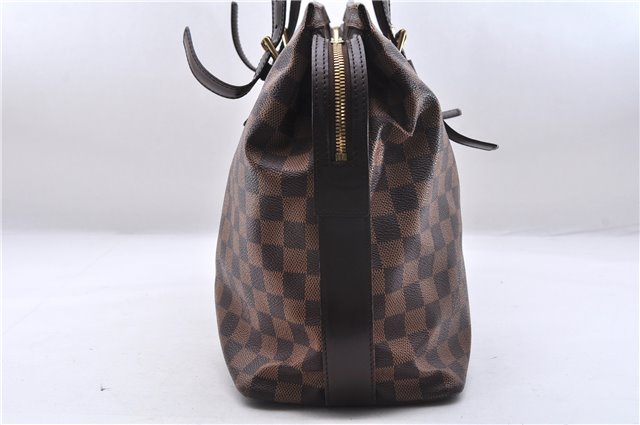 Authentic Louis Vuitton Damier Chelsea Shoulder Tote Bag N51119 LV 6785E